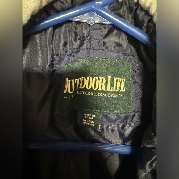 Men’s outdoor life hooded jacket size M - Picture 3 of 4